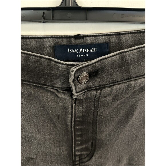 Women’s Small Isaac Mizrahi Black Denim Jeans - Picture 3 of 5